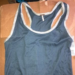 Free people ribbed racerback tank